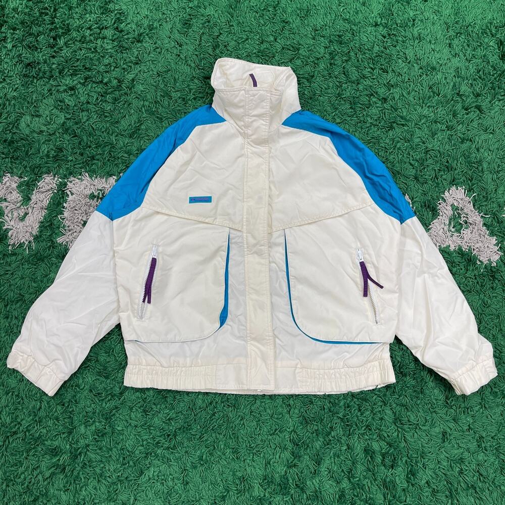 vintage 90s Columbia Powder Keg women's snow ski jacket size Large L B13